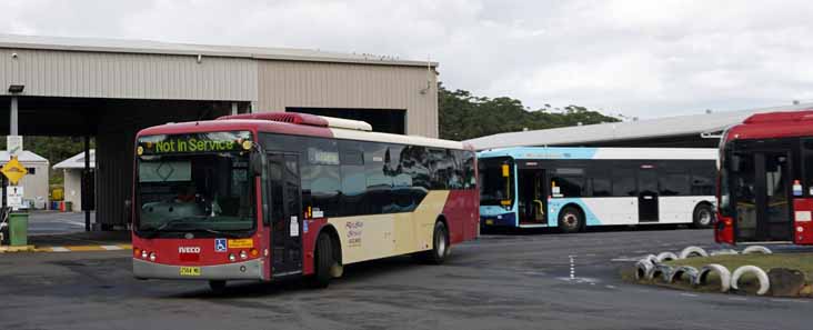 Red Bus Iveco Metro Express 26 & BCI 100